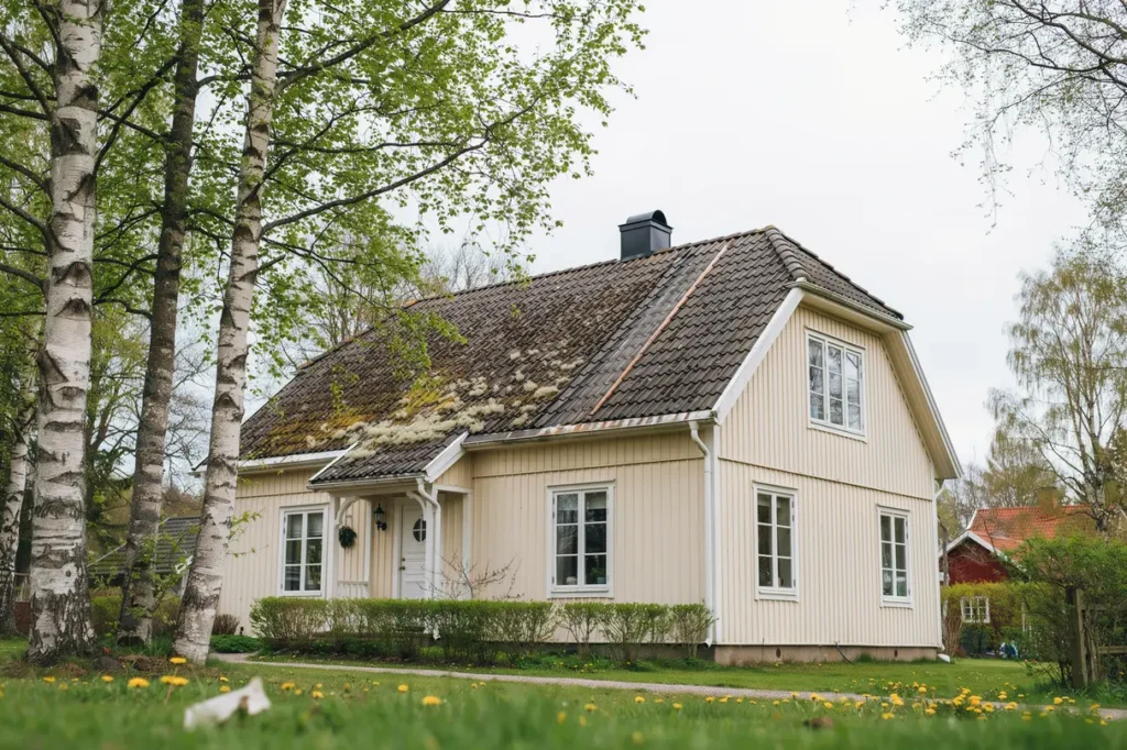 mossa p taket s tar du bort p v xt skonsamt och f rebygger att den kommer tillbaka